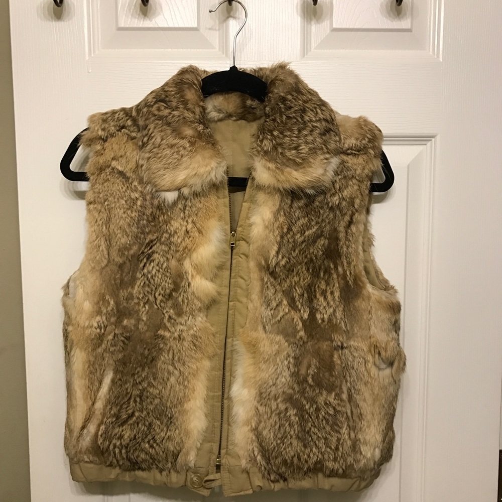 Vintage Rabbit Fur Vest